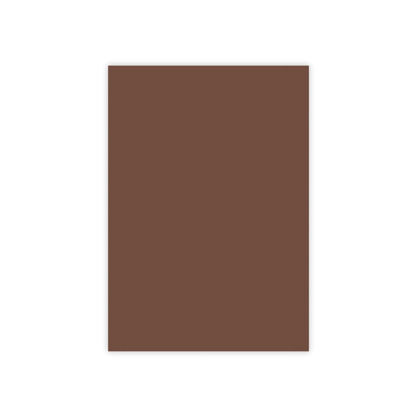 Chocolate Brown Post It Notes Coordinated Color Collection