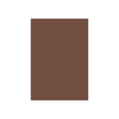 Chocolate Brown Post It Notes Coordinated Color Collection
