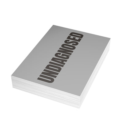 Grayscale Postcard Set Pack of 10, 30 or 50 w/ Envelopes | Coordinated Collection