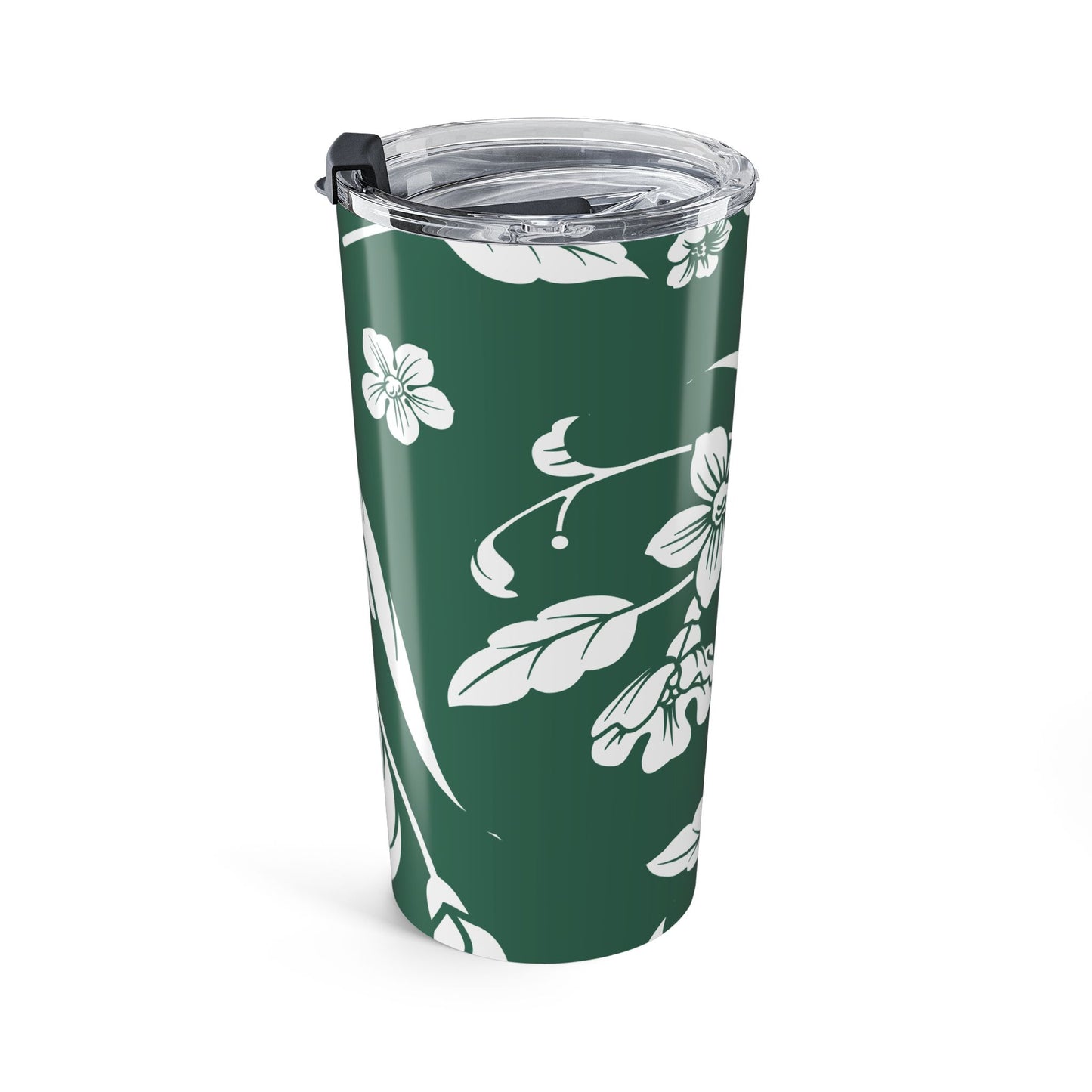 Leaf Green Floral 20oz Stainless Steel Tumbler | Coordinated Collection