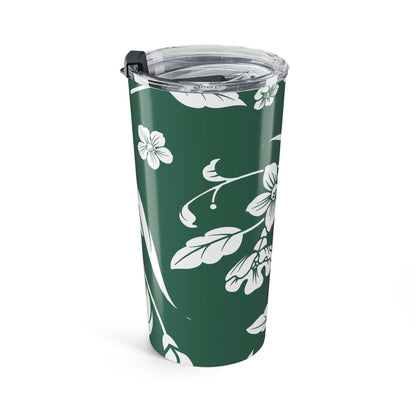 Leaf Green Floral 20oz Stainless Steel Tumbler | Coordinated Collection