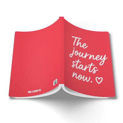 First Love The Journey Starts Now A5 Lined Journal