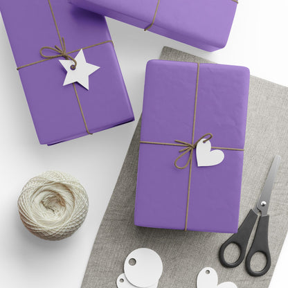 Purple Wrapping Paper Matte or Glossy Gift Wrap 3 Sizes Fine Art Paper