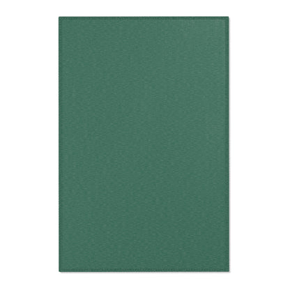 Leaf Green 24 x 36 Solid Color Accent Rug Modern Home Decor