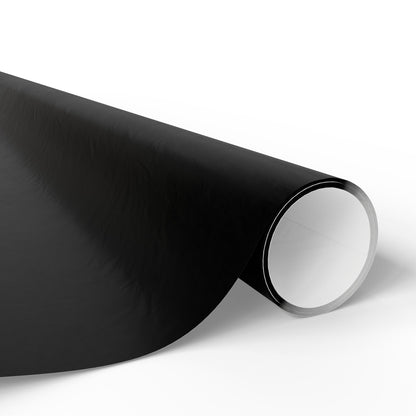 Black Wrapping Paper Matte or Glossy Gift Wrap 3 Sizes Fine Art Paper