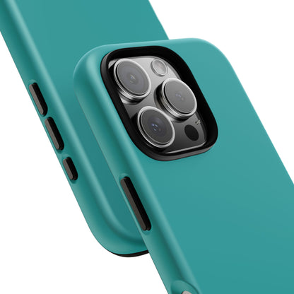Deep Aqua Tough Cell Phone Case Matte or Glossy Protective Case iPhone Samsung