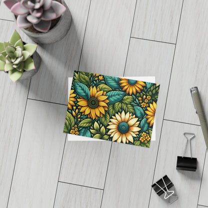 Sunflower Grove Postcards