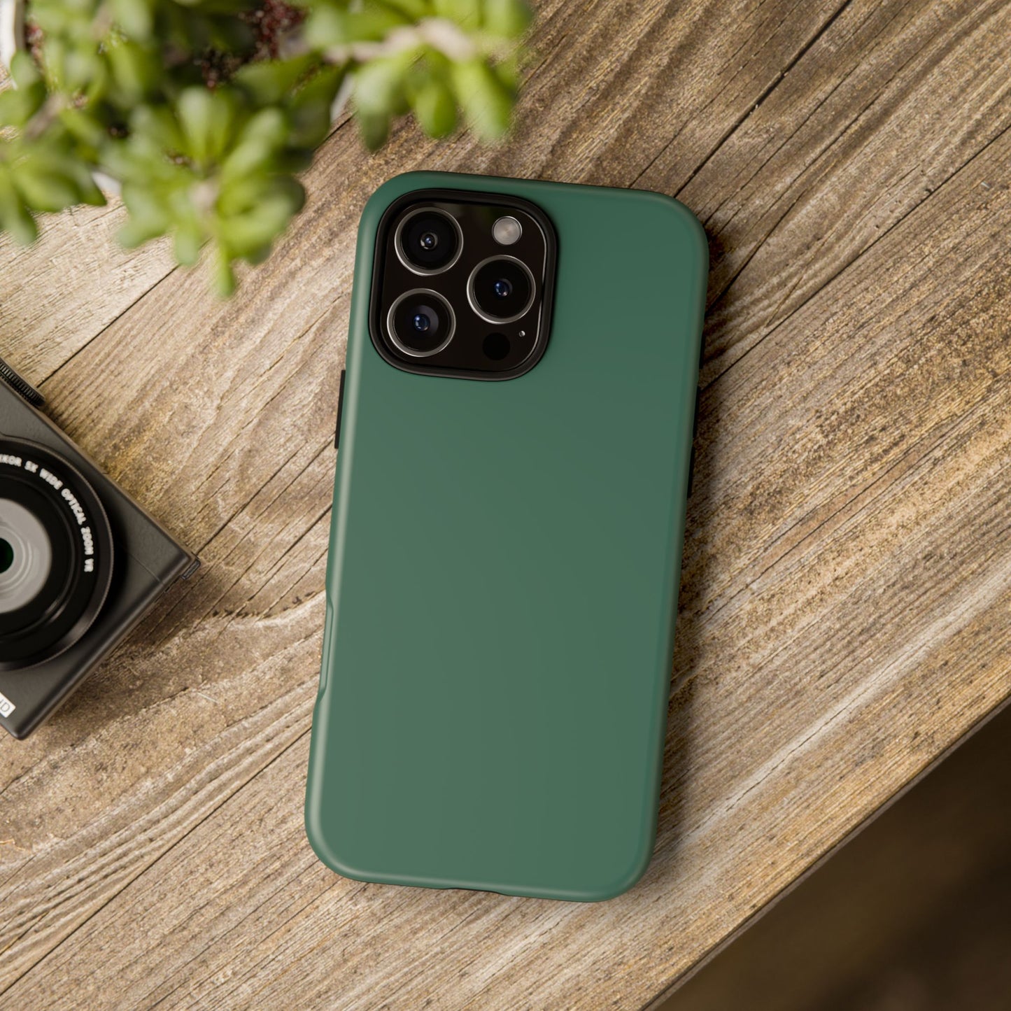 Leaf Green Tough Cell Phone Case Matte or Glossy Protective Case iPhone Samsung