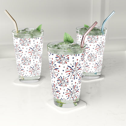 Fireworks Pint Glass, 16oz
