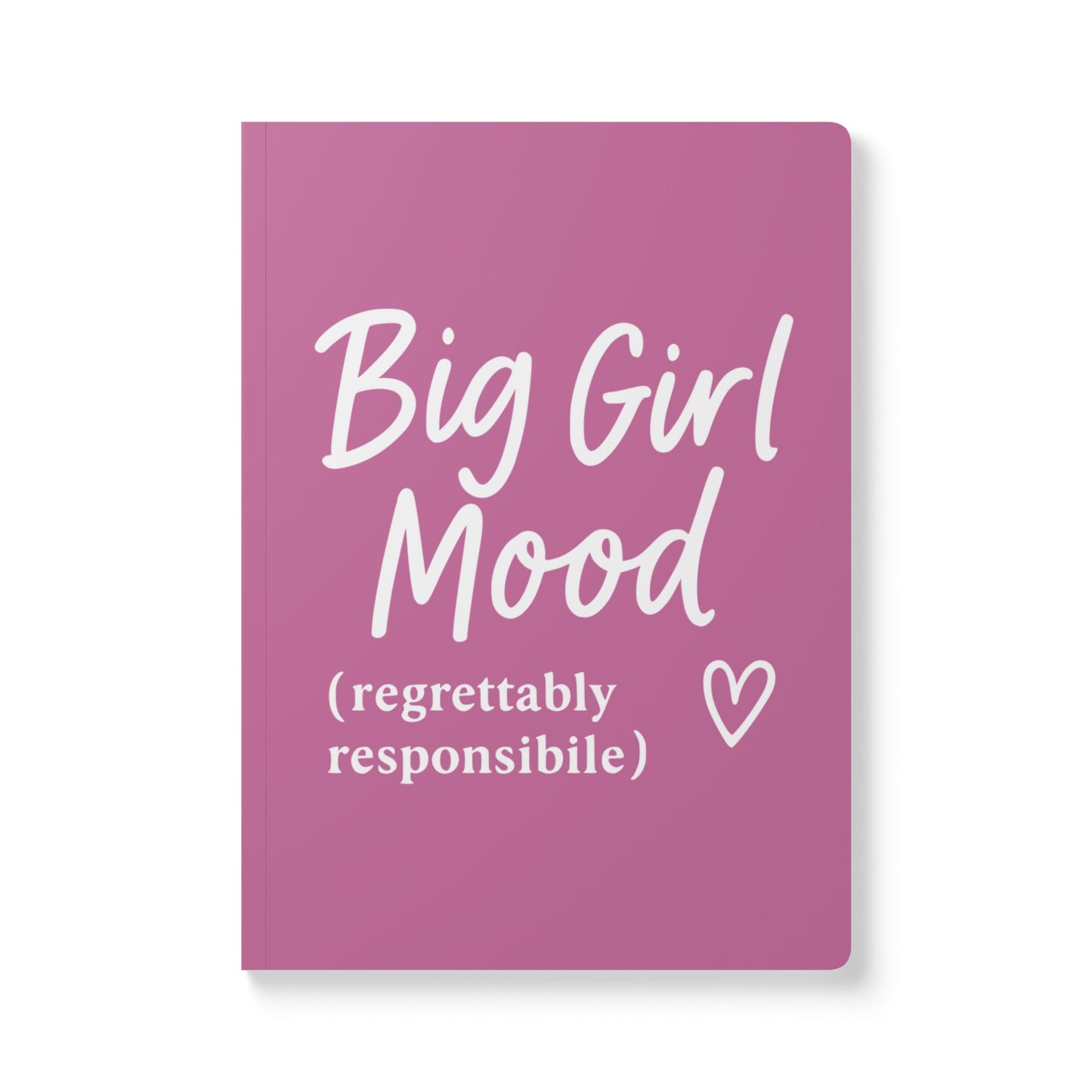 Lilac Wine Big Girl Mood A5 Lined Journal