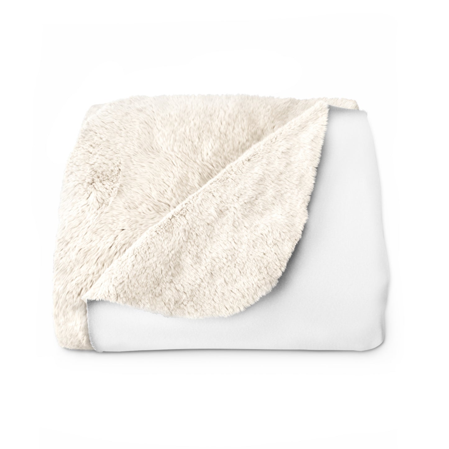 White Sherpa Fleece Blanket Cozy Plush Throw 3 Sizes Soft Warm Blanket