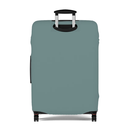 Dusty Blue Luggage Cover Travel Suitcase Cover Protective Stretch Cover