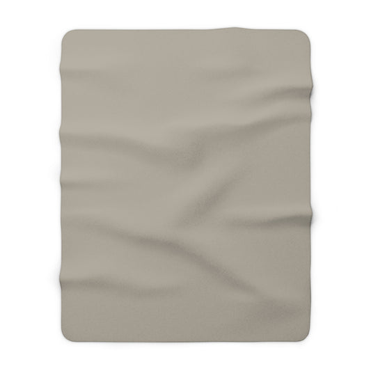 Warm Stone Sherpa Fleece Blanket Cozy Plush Throw 3 Sizes Soft Warm Blanket