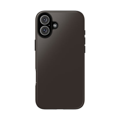 Muted Charcoal Tough Cell Phone Case Matte or Glossy Protective Case iPhone Samsung