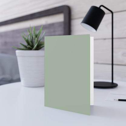 Sage Note Card Color Coordinated Collection
