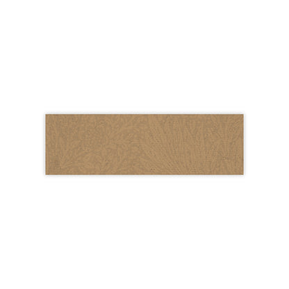Saddle Tan Floral Weave Sticky Notes Botanical Floral Post It Notes (7 Sizes)