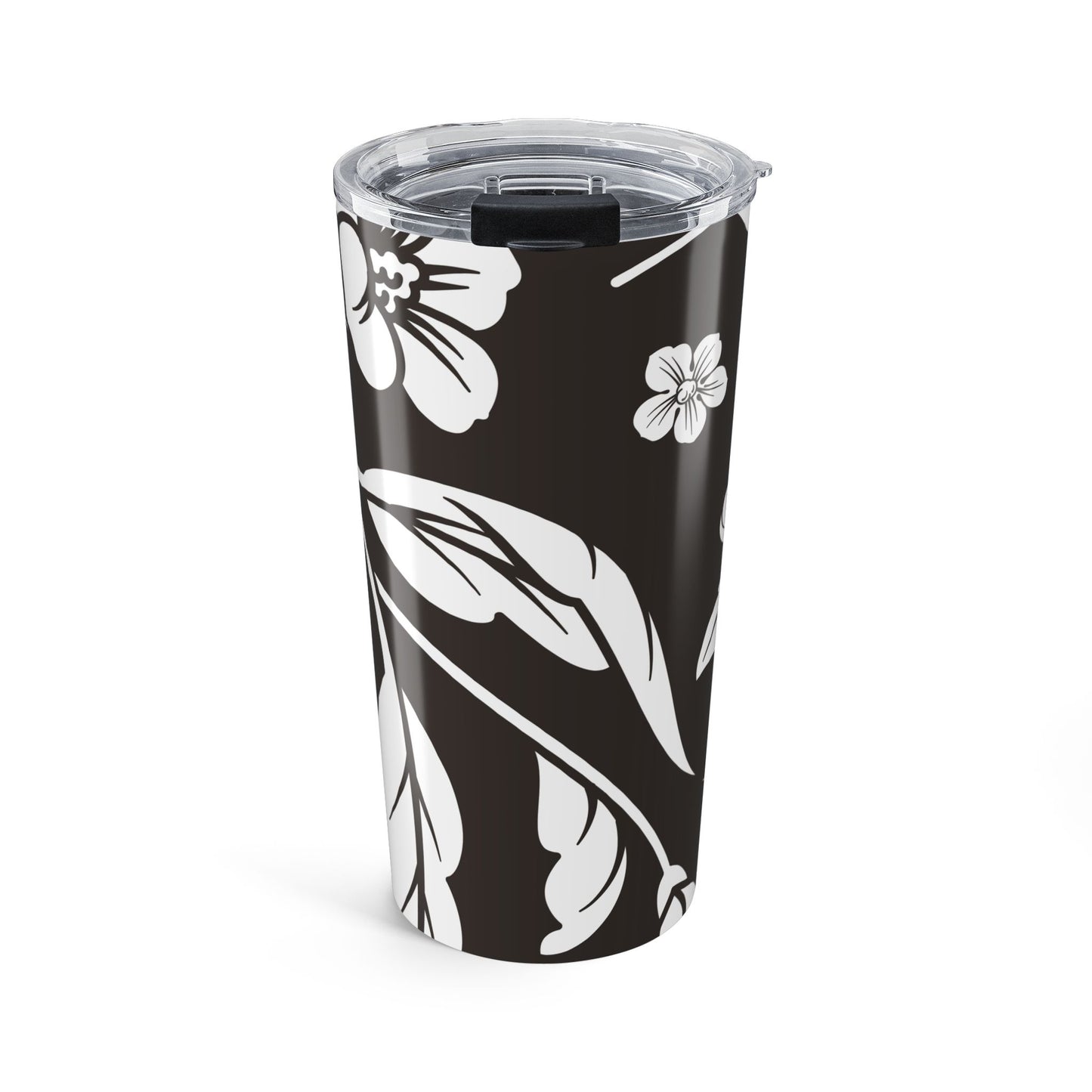 Muted Charcoal Floral 20oz Stainless Steel Tumbler | Coordinated Collection