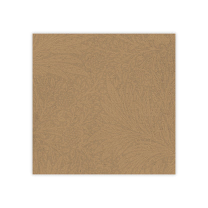 Saddle Tan Floral Weave Sticky Notes Botanical Floral Post It Notes (7 Sizes)