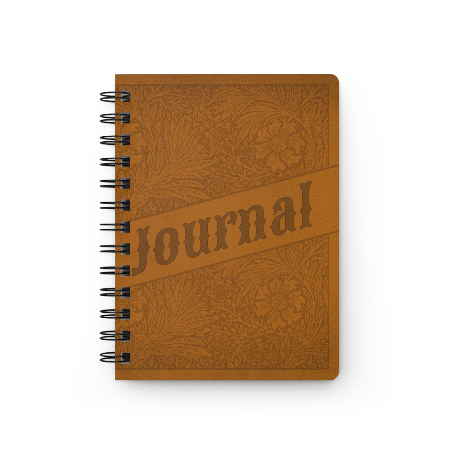 Saddle Tan Spiral Lined Notebook 150 Page Journal | Coordinated Collection