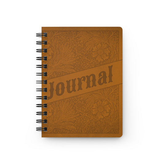 Saddle Tan Spiral Lined Notebook 150 Page Journal | Coordinated Collection