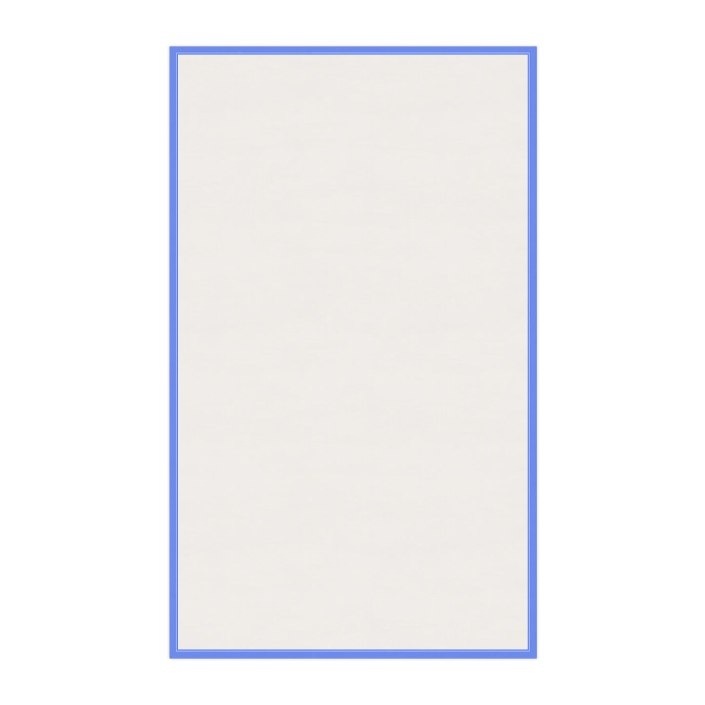 Periwinkle Cotton Twill Tea Towel 18 x 30