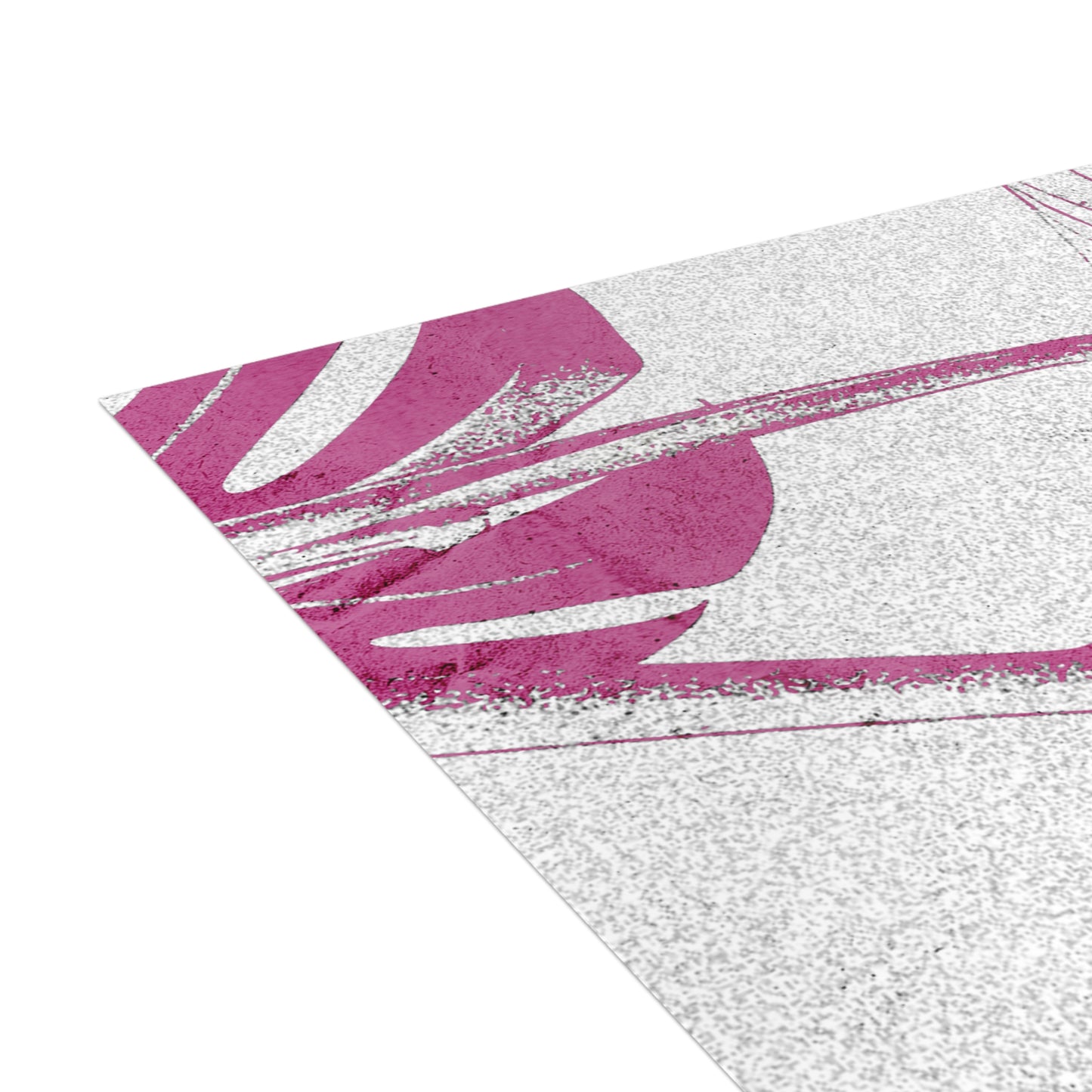 Monstera Leaf Lilac Wine Postcards