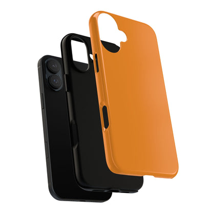 Tangerine Tough Cell Phone Case Matte or Glossy Protective Case iPhone Samsung