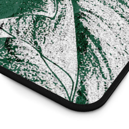 Monstera Leaf Green Desk Pad