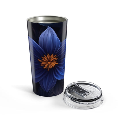 Blue Floral Heaven 20 oz Stainless Steel Tumbler