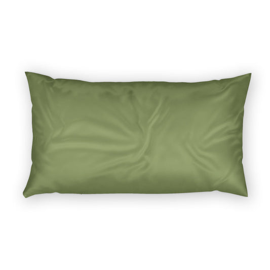 Olive Pillow Solid Cotton Sham