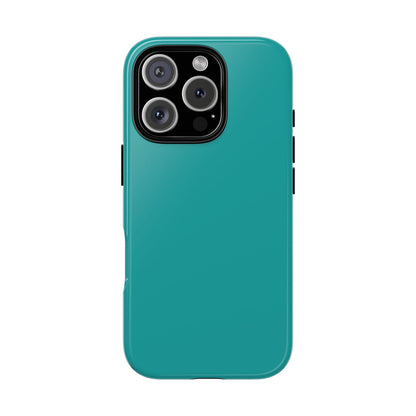 Deep Aqua Tough Cell Phone Case Matte or Glossy Protective Case iPhone Samsung