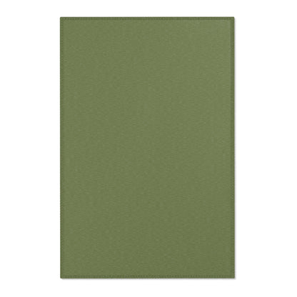 Olive Rug 24 x 36 Solid Color Accent Rug Modern Home Decor