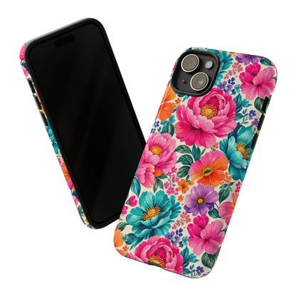 Dreamy Floral Tough Phone Case iPhone Samsung Floral Phone Cover