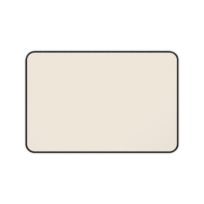 Latte Cream Desk Mat Color Coordinated Collection (12x18, 12x22, 16x32)