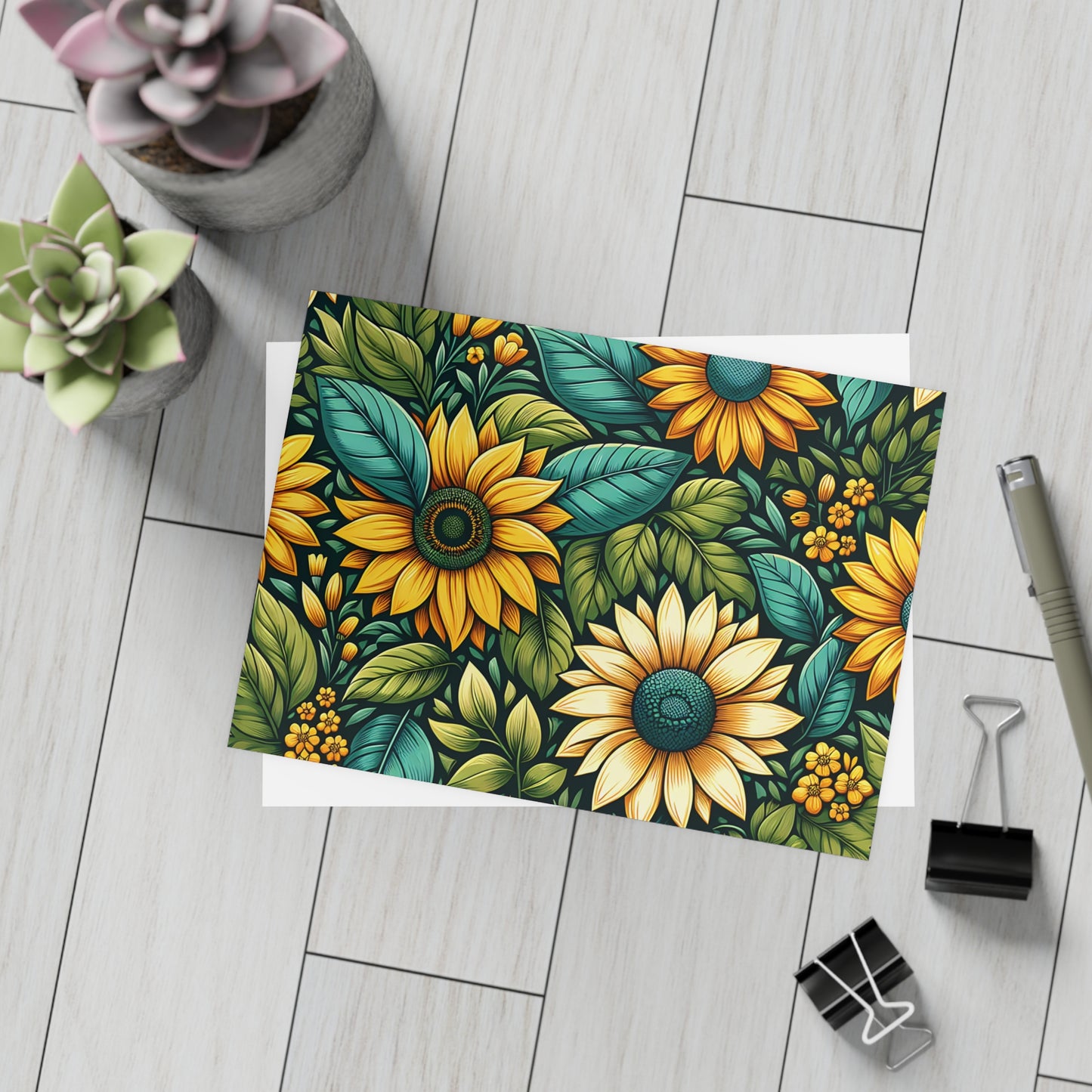 Sunflower Grove Postcards