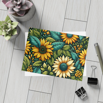 Sunflower Grove Postcards
