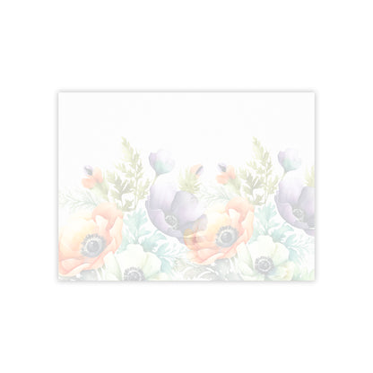 Decorated Floral Sticky Notes Botanical Floral Post It Notes (7 Sizes)