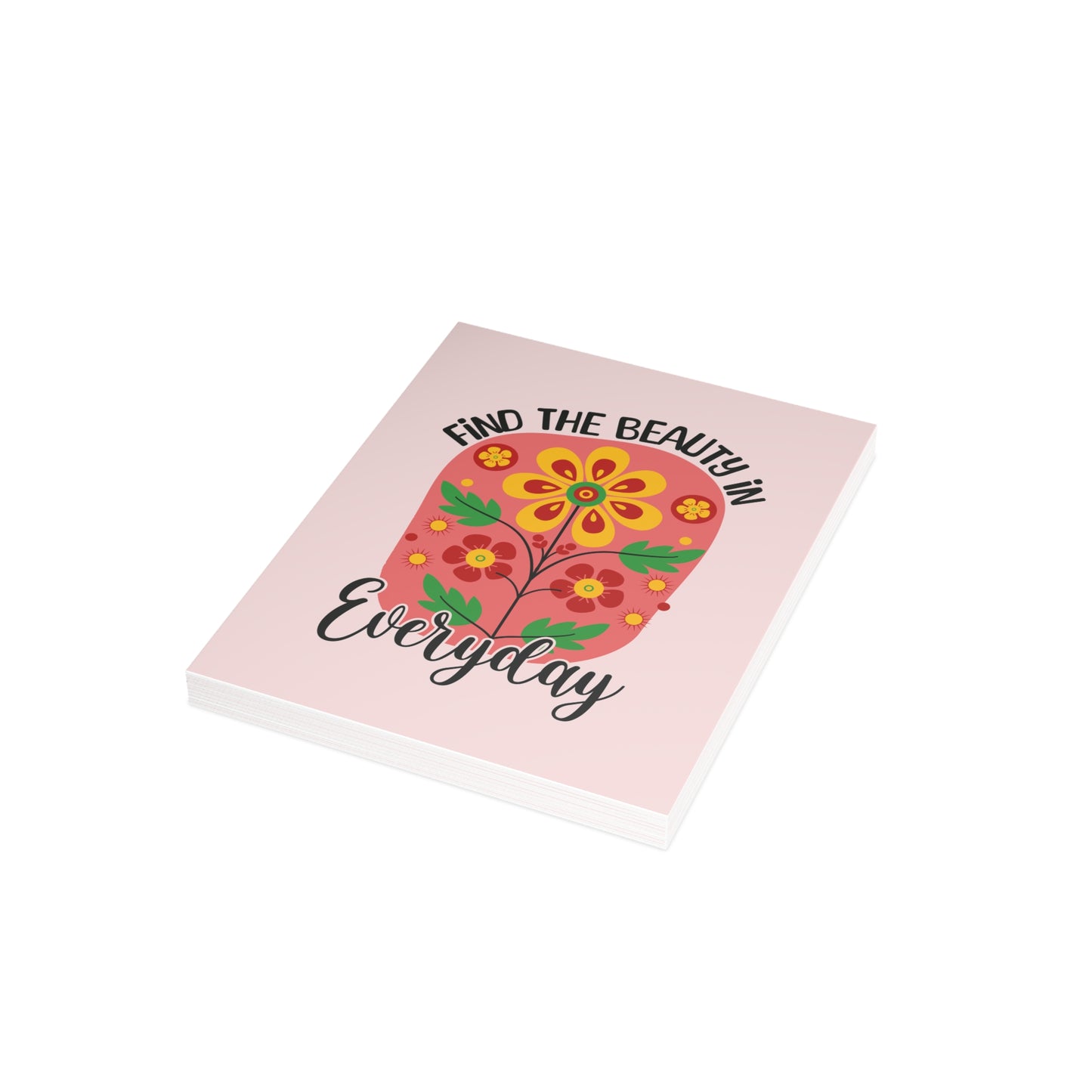 Find the Beauty Postcards Inspirational Floral Postcard Set