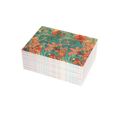 Coral Flourish Postcards Botanical Floral Postcard Set