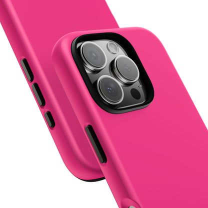 Pink Tough Cell Phone Case Matte or Glossy Protective Case iPhone Samsung