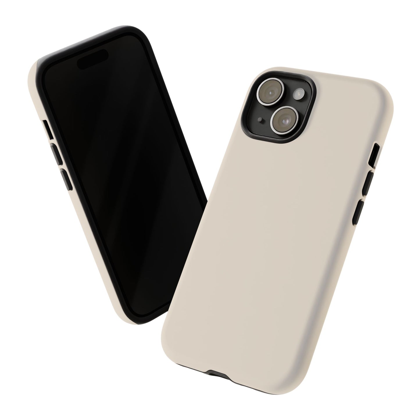 Latte Cream Tough Cell Phone Case Matte or Glossy Protective Case iPhone Samsung