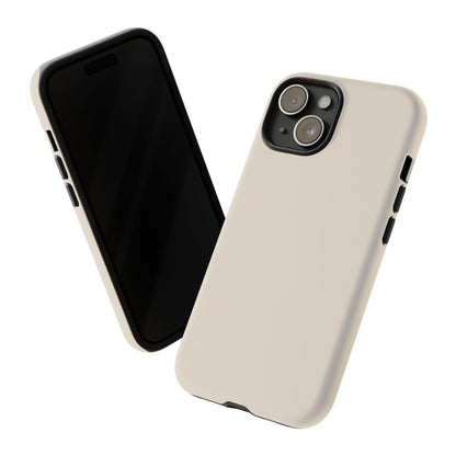 Latte Cream Tough Cell Phone Case Matte or Glossy Protective Case iPhone Samsung