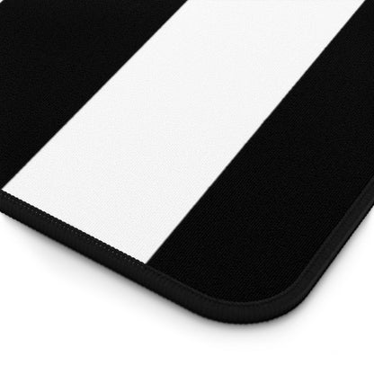 Black Stripe Desk Mat Office Desk Decor (12/18, 12/22, 16/32)
