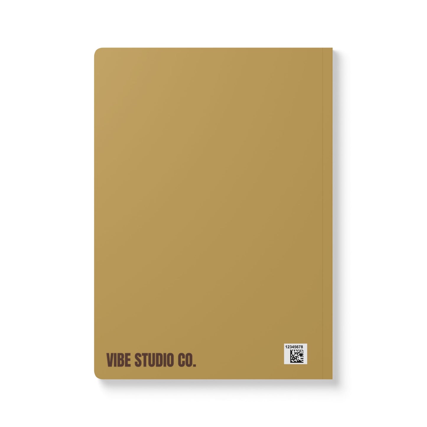 Muted Gold Color Coordinated Collection A5 Lined Journal