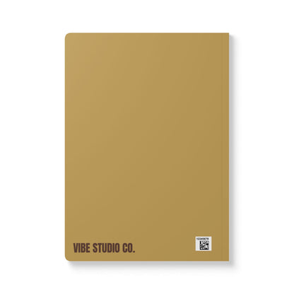 Muted Gold Color Coordinated Collection A5 Lined Journal