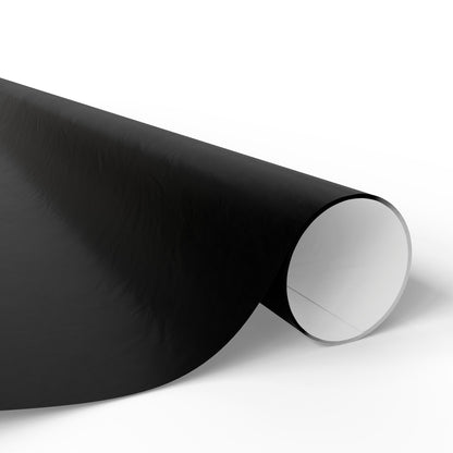 Black Wrapping Paper Matte or Glossy Gift Wrap 3 Sizes Fine Art Paper