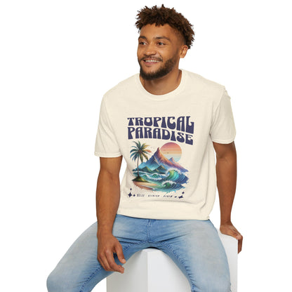 Tropical Paradise Gildan 64000 T Shirt