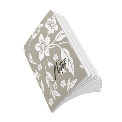 Warm Stone Floral A5 Lined Journal Coordinated Collection