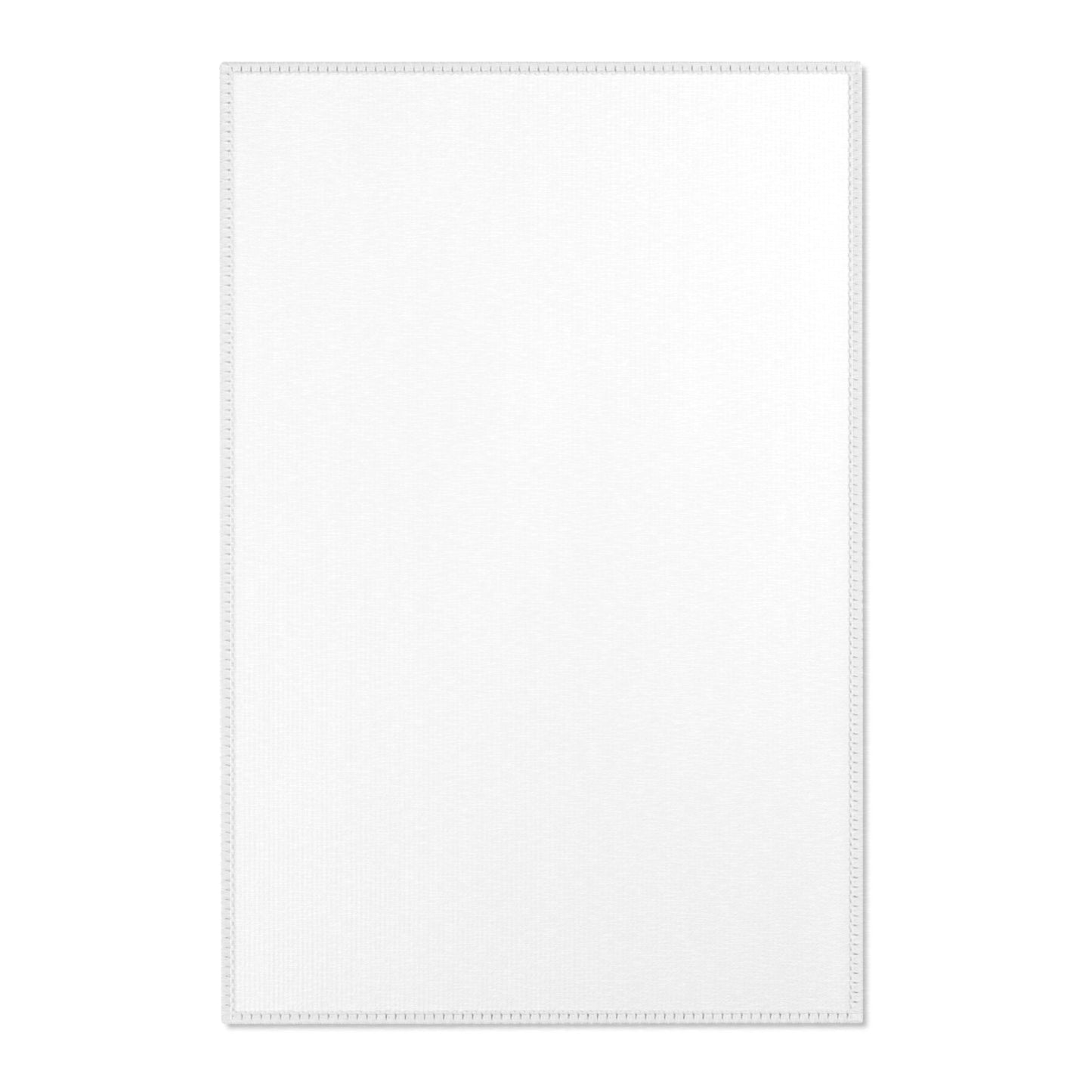 White Rug 24 x 36 Solid Color Accent Rug Modern Home Decor