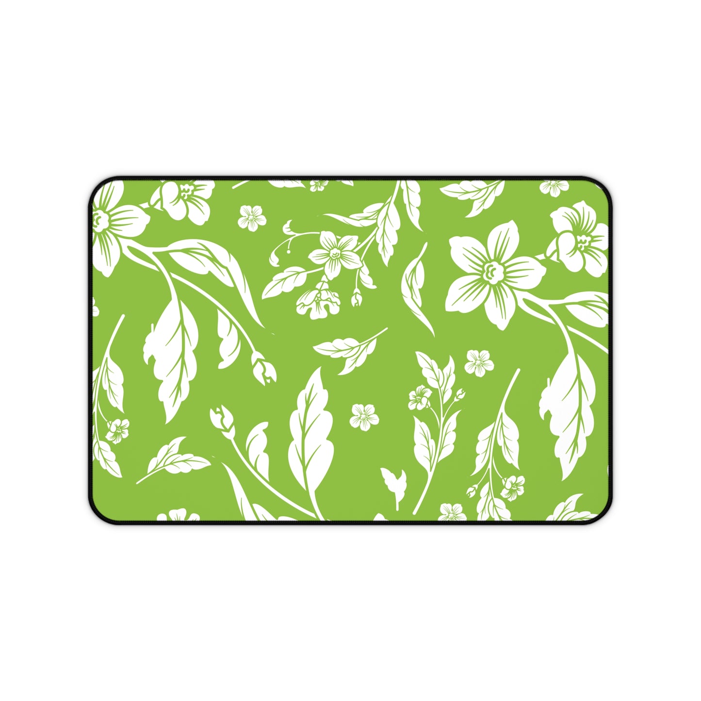 Muted Lime Floral Desk Pad (12x18, 12x22 or 16x32)